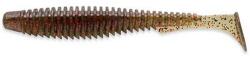 Fishup Fishup_U-Shad 3" 9Pcs. 045 - Green Pumpkin/Red & Black (FHL23-121)