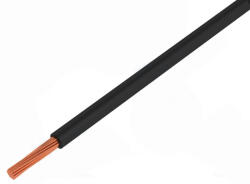  H07Z-K 1, 5 mm2 fekete vezeték halogénmentes, 450/750V # (H07Z-K 1,5)