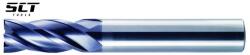 SCT Tools SCT Keményfém ujjmaró, 4 élű, hosszú, 8, 0 mm 44-45°, AICrN, hengeres (PLSC4L08045V)