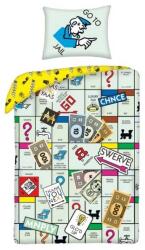  Monopoly mintás ágyneműhuzat szett vászontáskában (MON-1104BL)
