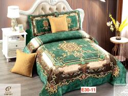 East Comfort Cuverturi Din Catifea De Lux Cu 4 Fete De Perna E30-11