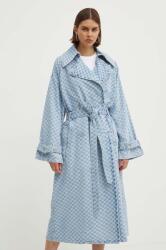 Hugo Blue farmerkabát női, átmeneti, oversize, 50519552 - kék S