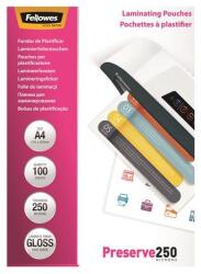Fellowes Meleglamináló fólia, 250 mikron, A4, fényes, 100 db, FELLOWES (5401802) - mystock