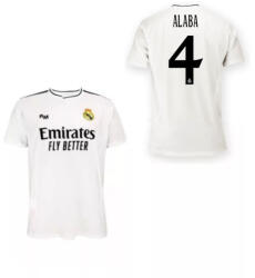  Real Madrid mez felső gyerek Szurkolói HOME 2024-25 - ALABA 4 12 éves