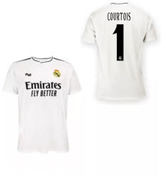  Real Madrid mez felső gyerek Szurkolói HOME 2024-25 - COURTOIS 1 10 éves