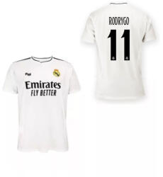  Real Madrid mez felső gyerek Szurkolói HOME 2024-25 - RODRYGO 11 6 éves