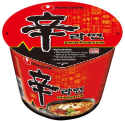 Nongshim Shin Ramyun nagy tálban 114g