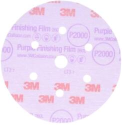 3M Hookit 260L felületkezelő filmes csiszolókorong P2000 (10 db)