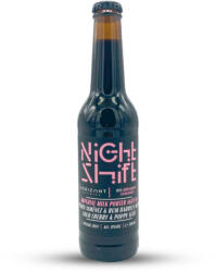 Horizont Night Shift 2024 Imperial Milk Porter Pedro Ximenez Sherry & Rum BA with Sour Cherry and Poppy Seed | Horizont| 0, 33L - 11%