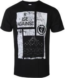 KINGS ROAD Tricou bărbați Rise Against - Cliff Map - Negru - KINGS ROAD - 20214650