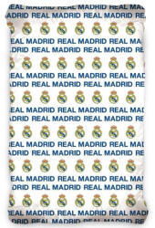 Sandman Real Madrid gumis lepedő, 90x200x25cm, Kék-fehér (171011)