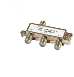 USE Home TSP 1911 F elosztó, 900-2400 MHz, 3 utas, 1 bemenet, 3 kimenet 3 db-os kiszerelés! (TSP 1911)
