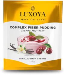 Complex Fiber Pudding Vanília-meggy ízű rostpuding fehérjével 35 g - Complex fiber pudding Luxoya (VMIRF35G)