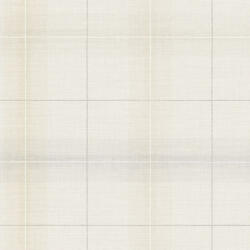 Tartan (skót) kockás brit minta egymást átfedő vonalak grafikai játékával krémszürke bézs szürke és ezüstfehér tónus tapéta (200527398)
