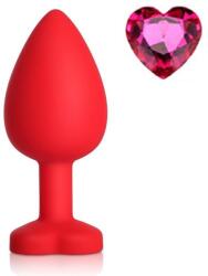 Mokko Toys Dop Anal Brighty Large Silicon Rosu/Roz Mokko Toys