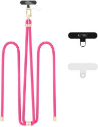 Tech-protect C7s Keresztpánt Forró Rózsaszín/arany