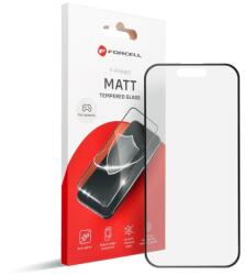 Forcell Matt üvegfólia - iPhone 15 Plus fekete üvegfólia