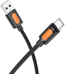 BOROFONE kábel BX114 Structure - USB Type-C - 3A 1 méter fekete