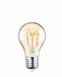 Forever Light SF Gold Izzó E27 A60 4W 230V 2000K 250lm vintage, dekor, Edison