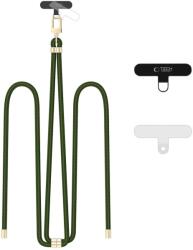 Tech-protect C7S mobiltelefon nyakpánt HUNTER ZÖLD/ARANY