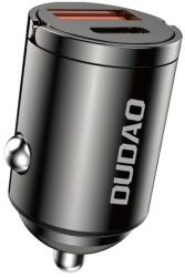 Dudao R3MAX 48W QC PD mini autós töltő - fekete