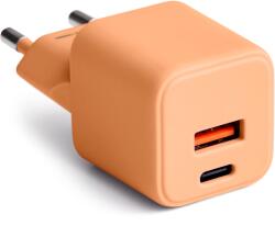 Colorum fali töltő USB-A + USB-C PD 30W CLS30-AC-14 x Peach Fuzz