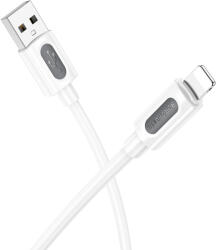 BOROFONE Kábel BX114 Structure - USB - Lightning - 2, 4A 1 méter fehér