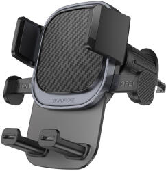 BOROFONE BH120 Delightful dto szellőzőre erősíthető autós telefontartó fekete