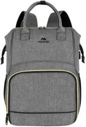 Matein 1368 Szürke, 15, 6'' Laptop és Ebéd Hátizsák USB