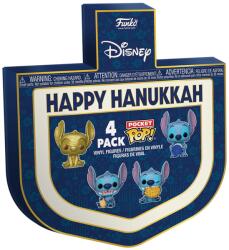 Funko Set de figuri Funko Pocket POP! Disney: Lilo & Stitch - Happy Hanukkah (FK79952) Figurina