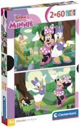 Clementoni Puzzle pentru copii Clementoni din 2 x 60 piese - Minnie Mouse (24815) Puzzle