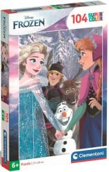 Clementoni Puzzle Clementoni din 104 de piese - Regatul Înghețat (25742) Puzzle