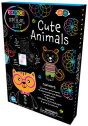 Buddy & Barney Set Creatie Scratch & Spiral - Animale Dragute (BB182)
