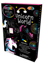 Buddy & Barney Set Creatie Scratch & Spiral - Lumea Unicornilor (BB181)