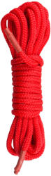 EasyToys Rope - funie de bondage (5 m, roșu)
