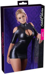 Cottelli Collection - Rochie neagră cu umeri decupați pentru petreceri - M