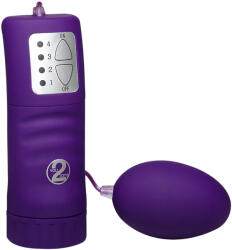 You2Toys - ou vibrator catifelat din catifea (mov)