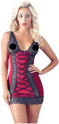 Cottelli Collection - rochie sexy cu șiret - roșu - M (27152951031)