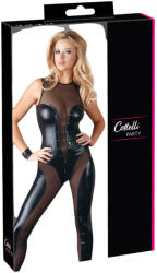 Cottelli Collection - Salopetă dama fără mâneci lucioasă - latex look - XL (27300301051)