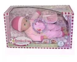 DIMIAN Dimian: Bambolina: Magyarul beszélő játékbaba előkével - 40 cm (BD310NHU)