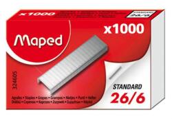 Maped Tűzőkapocs, 26/6, MAPED, 1000db/doboz (324605)