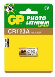 GP Batteries GP CR123 lithium fotó elem 1db/bliszter (B1501) - iconink