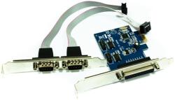 Approx APPPCIE1P2S Parallel/Serial PCI-E Card (APPPCIE1P2S) - iconink