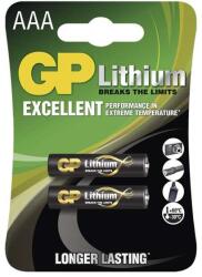 GP Batteries GP B15112 (LR03/HR03) AAA mikro ceruza lítium elem 2db/bliszter (B15112) - iconink