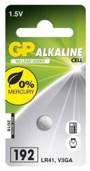 GP Batteries GP LR41 (192) alkáli gombelem 1db/bliszter (B13921) - iconink
