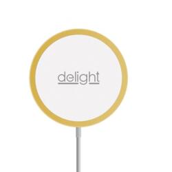 Delight Mágneses vezeték nélküli töltőpad Type-C Gold (55164B)