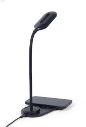 Gembird TA-WPC10-LED-01-MX Desk Lamp with Wireless Charger 10W Black (TA-WPC10-LED-01-MX) - iconink