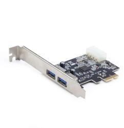 Gembird UPC-30-2P USB 3.0 PCI-E host adapter (UPC-30-2P) - iconink