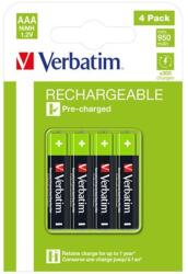 Verbatim Tölthető elem, AAA mikro, 4x950 mAh, VERBATIM (49514) - iconink