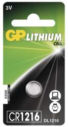 GP Batteries GP CR1216 lítium gombelem 1db/bliszter (B15651) - iconink